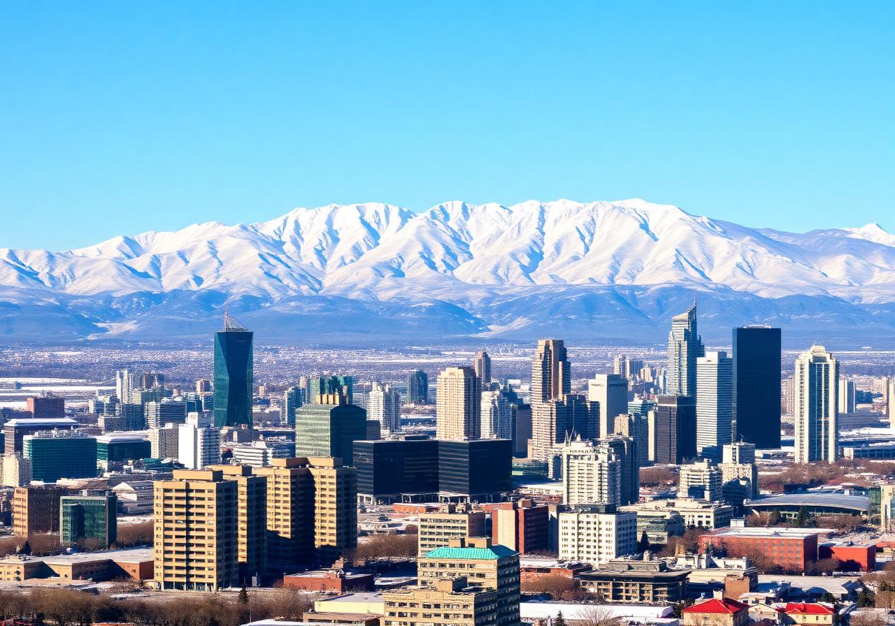 Santiago, entre cidade e neve